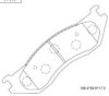 ASIMCO KD6317 Brake Pad Set, disc brake